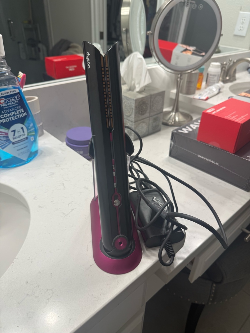 Dyson Women's Hair Tool in Magenta and Black - Picture 2 of 7